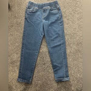 Hanna Andersson girl jean leggings size 5